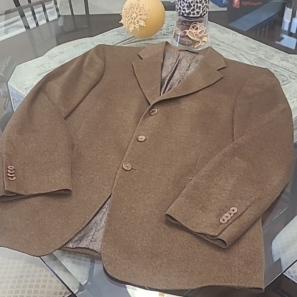 ARNOLD BRANT MEN'S CASHMERE SPORTS COAT JACKET 44 R